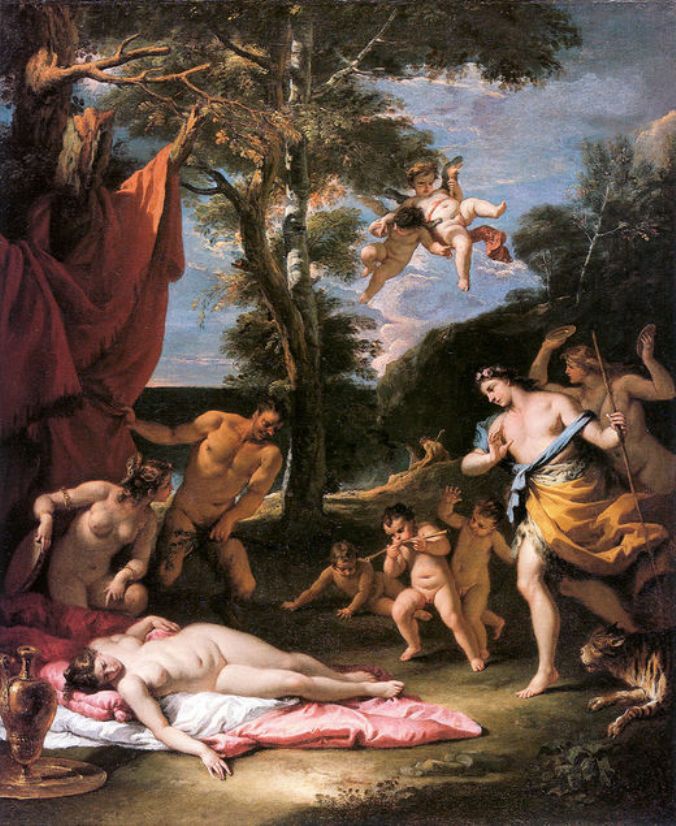 Meeting of Bacchus and Ariadne