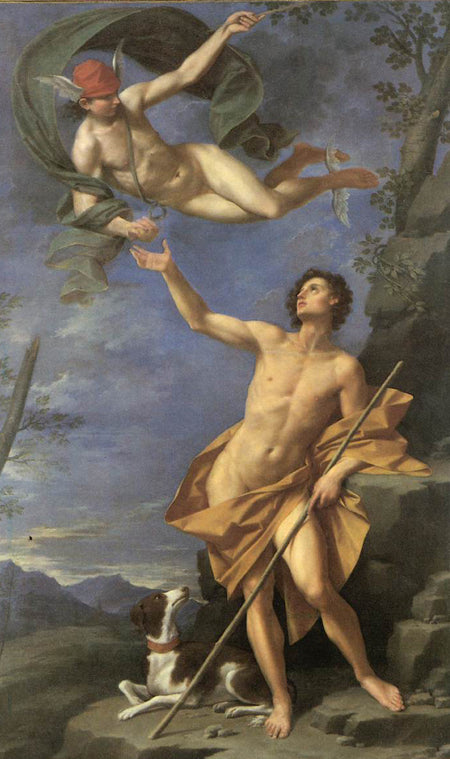 Mercury and Paris 1745