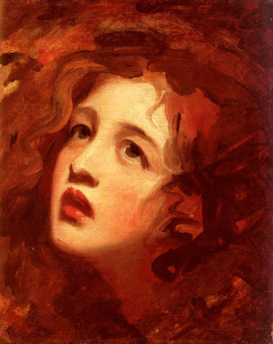 Portrait Study Of Emma Hamilton As Miranda