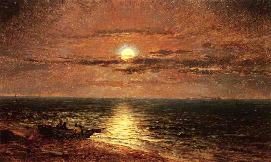 Moonlit Seascape