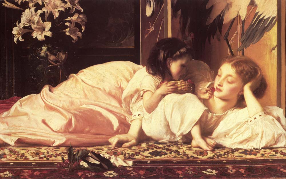 Mother and child leighton