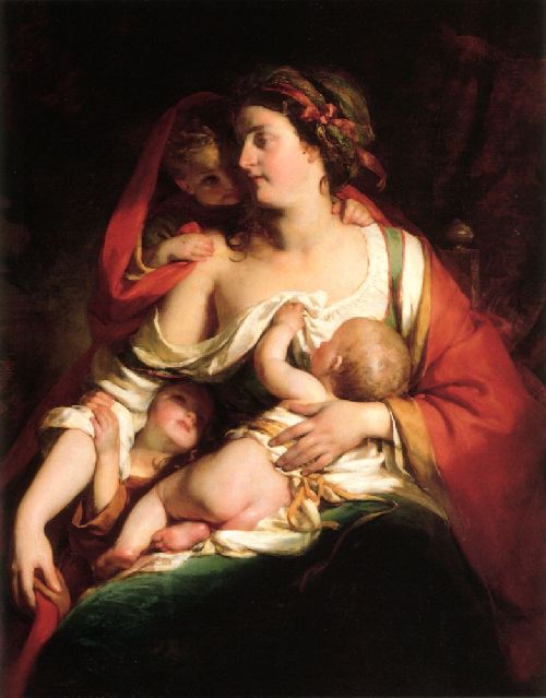 Mother And Children