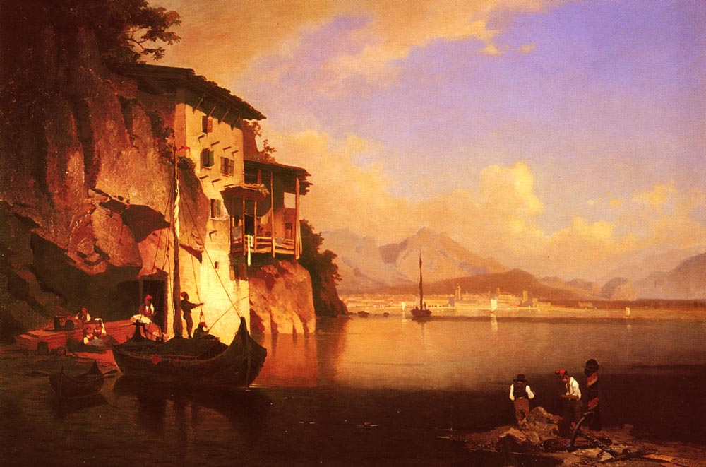 Motion of the Garda Lake