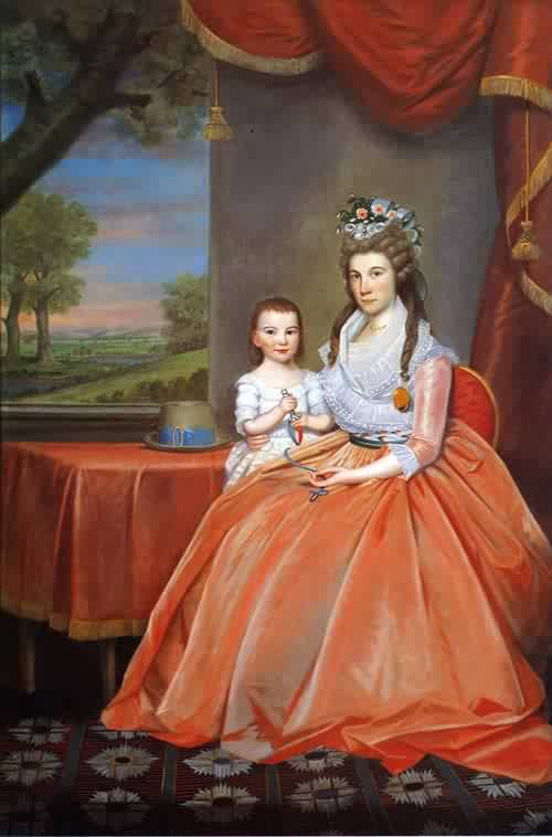 Mrs Elihaj Boardman and Son 1796