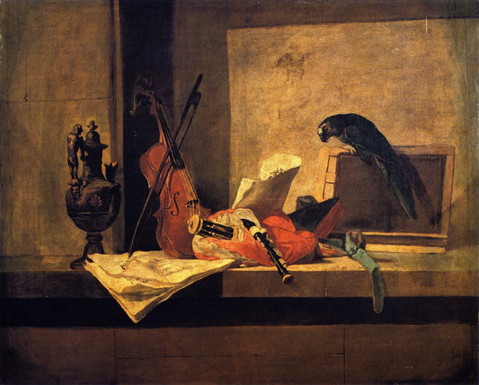 Musical Instruments and Parrot