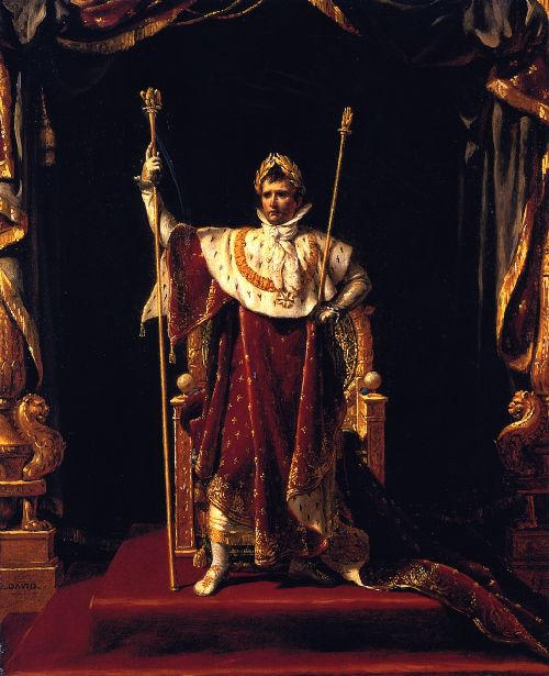 Napoleon I in His Imperial Robes