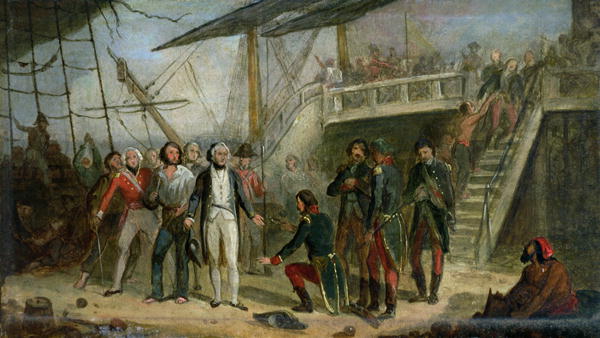 Nelson Boarding the 'San Josef' on 14th February 1797