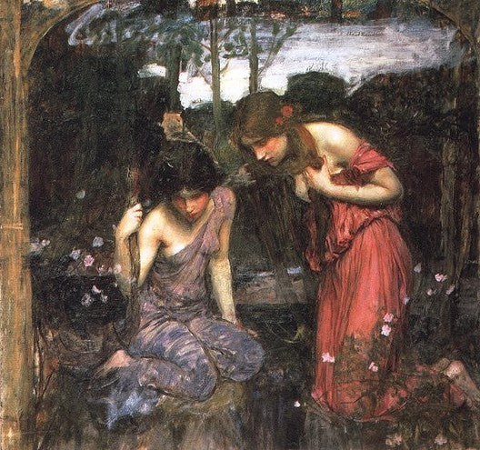 Nymphs Finding the Head of Orpheus