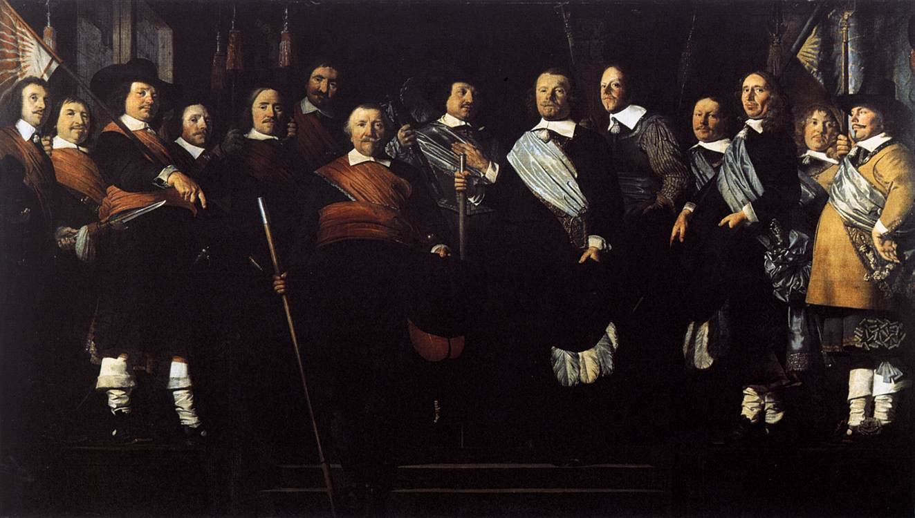 Officers and Standard-Bearers of the Old Civic Guard