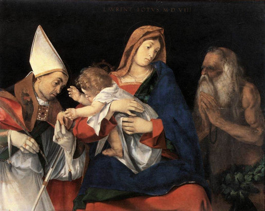 Madonna and Child with St. Ignatius of Antioch and St. Onophrius