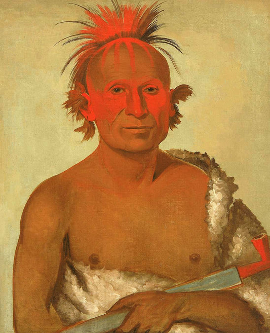 Pash ee pa ho, Little Stabbing Chief, the Younger, One of Black Hawk's Braves