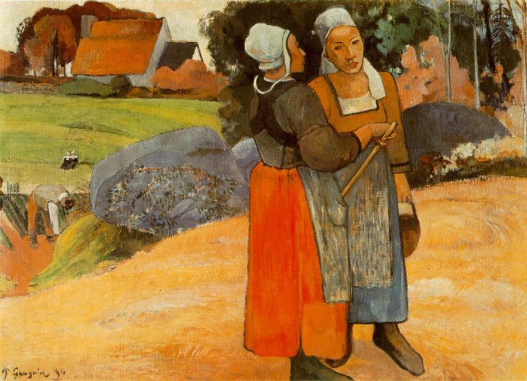 Breton Peasant Women