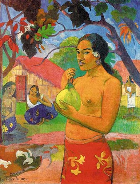 Woman with a Fruit