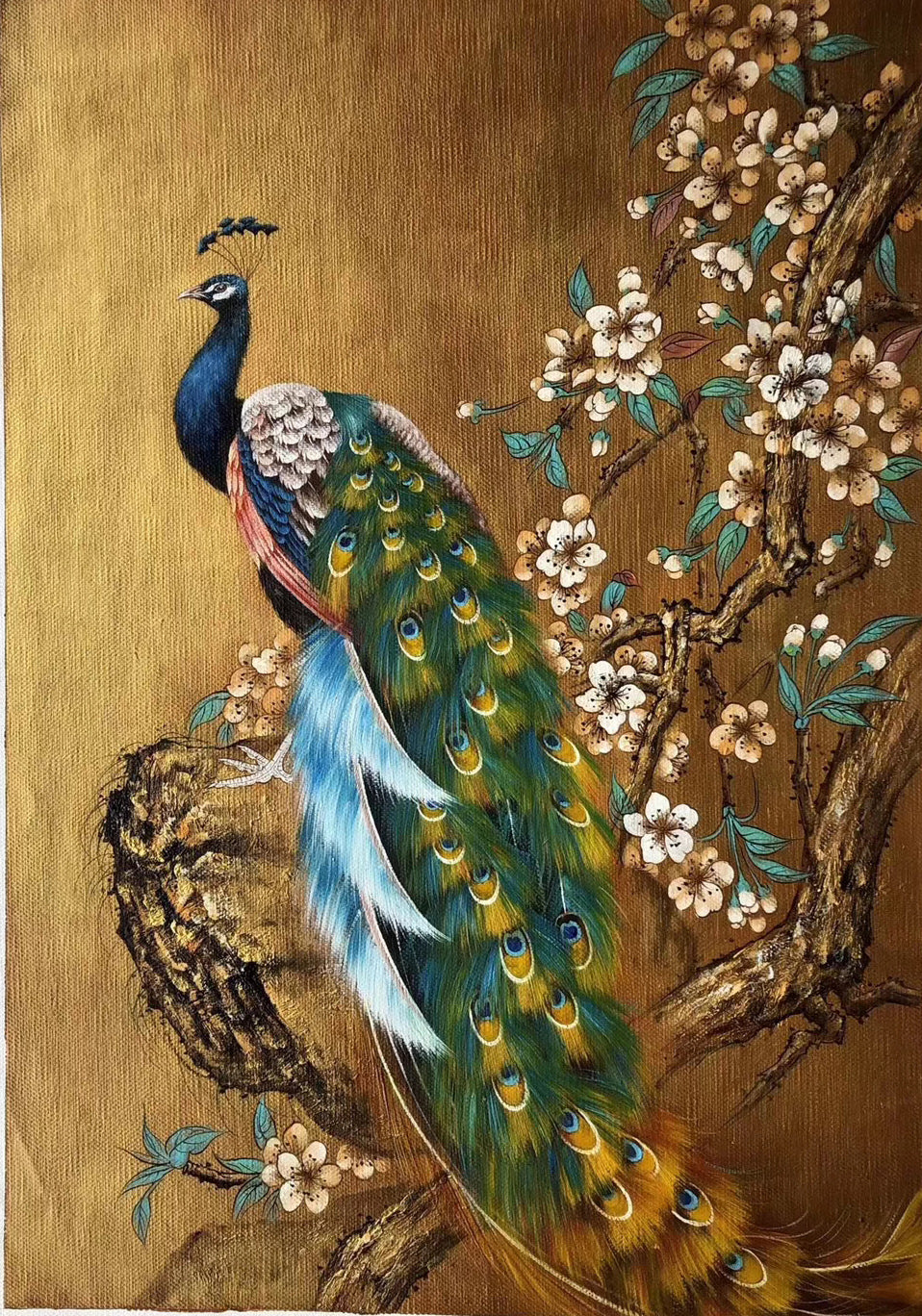 Peacock Paintings N02