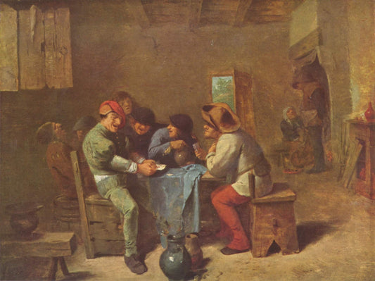 Peasants Playing Cards