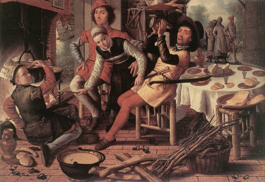 Peasants by the Hearth 1560s