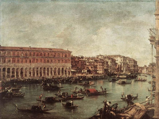 The Grand Canal at the Fish Market (Pescheria)