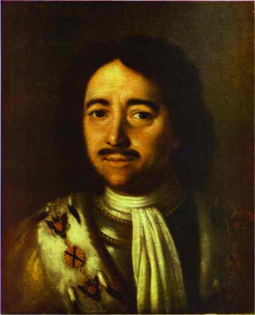 Portrait Of Peter The Great