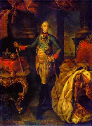 Portrait Of Emperor Peter III