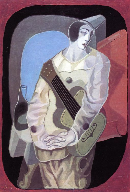 Pierrot with Guitar II