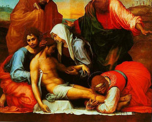 Pieta with SS Peter and Paul