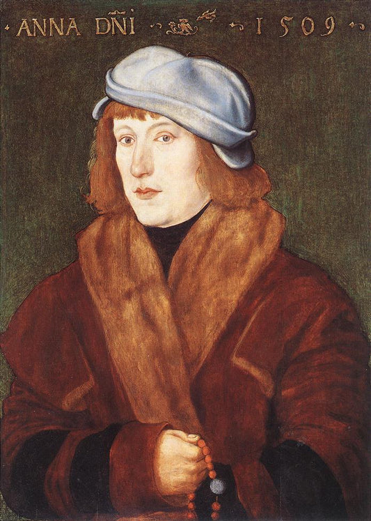 Portrait of a Young Man with a Rosary