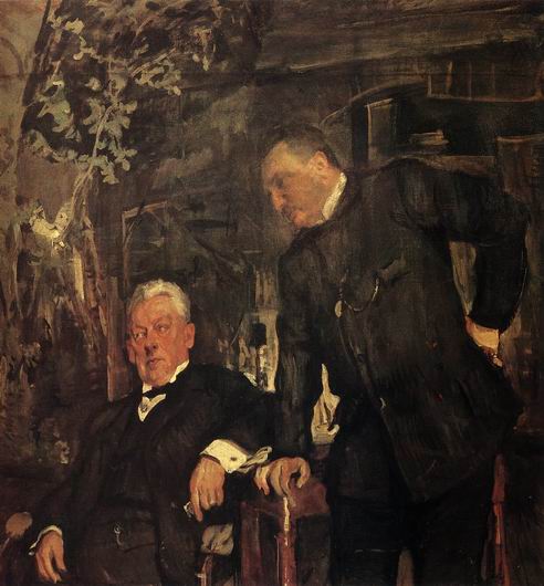 Portrait of A.P. Lenski and A.I. Yuzhin