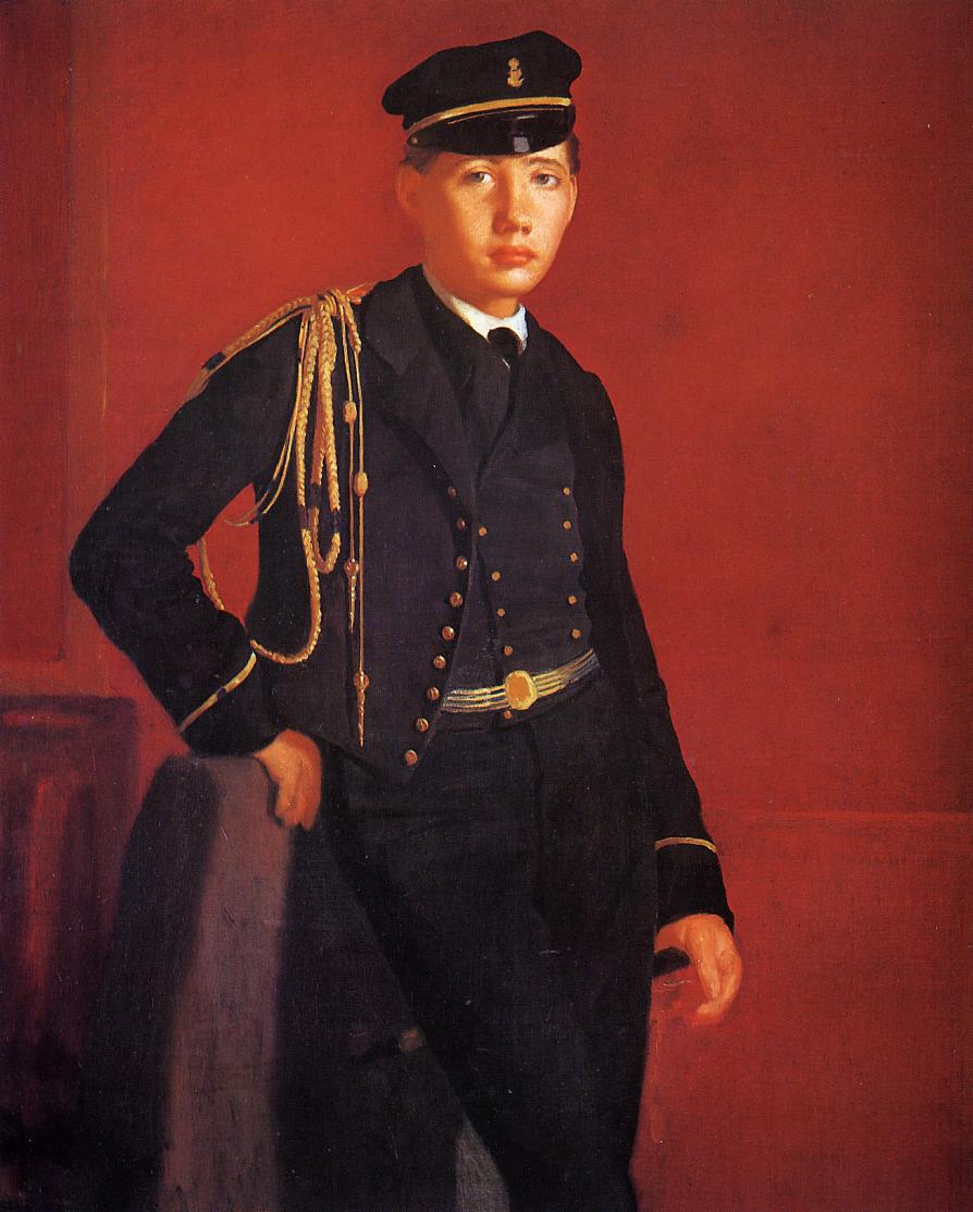 Portrait of Achille de Gas in Uniform