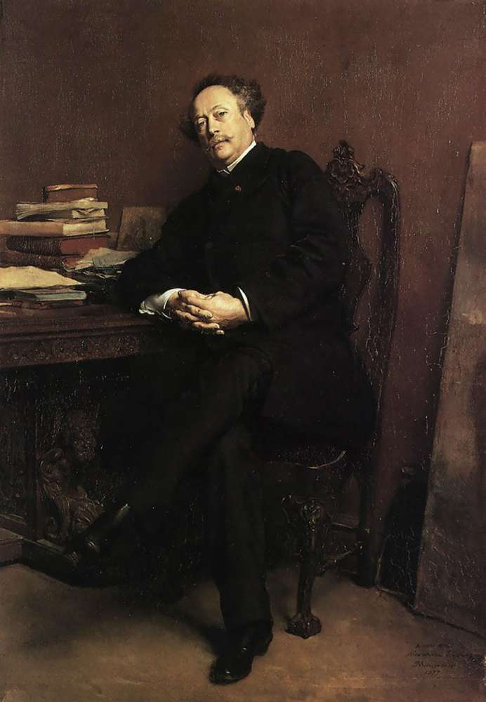 Portrait of Alexandre Dumas Jr.