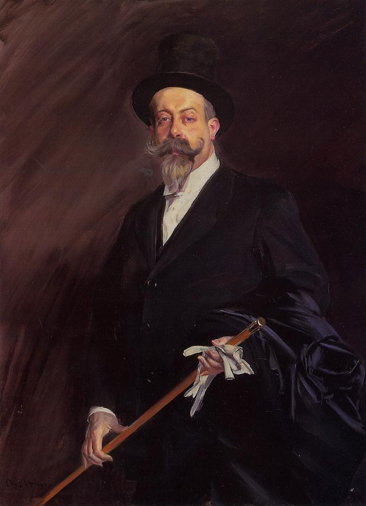 Portrait of Henri Gauthier-Villarscirca