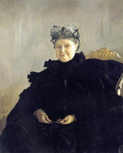 Portrait of M.F. Morozova