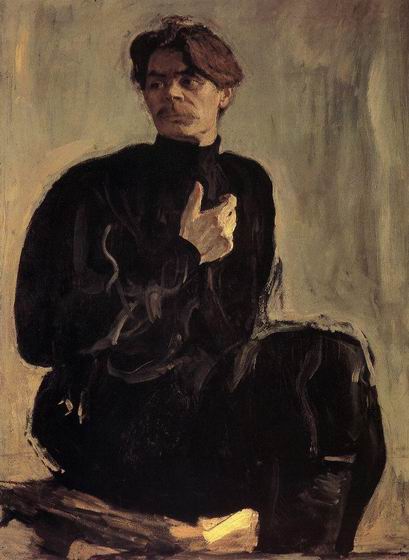 Portrait of Maxim Gorky