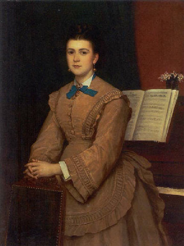 Portrait of Opera Singer Lona Gulowsen