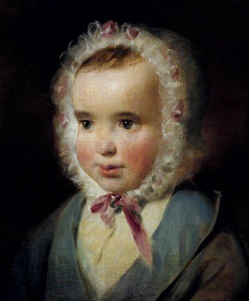 Portrait of Princess Sophia of Liechtenstein at the age of one and a half years