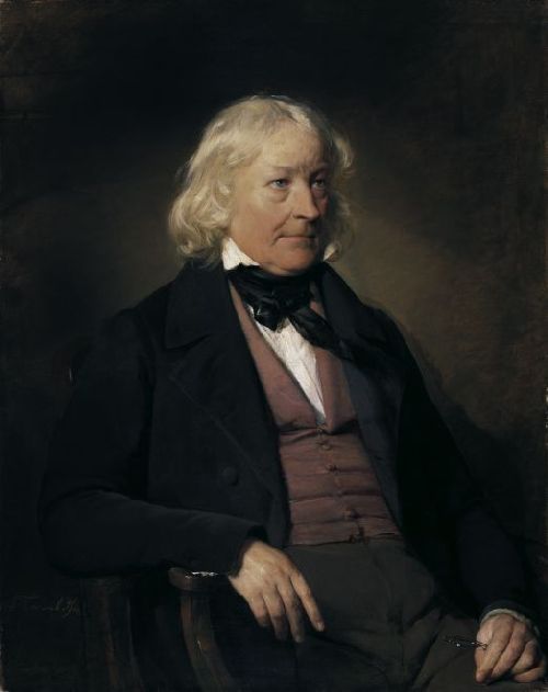 Portrait of Sculptor Bertel Thorvaldsen