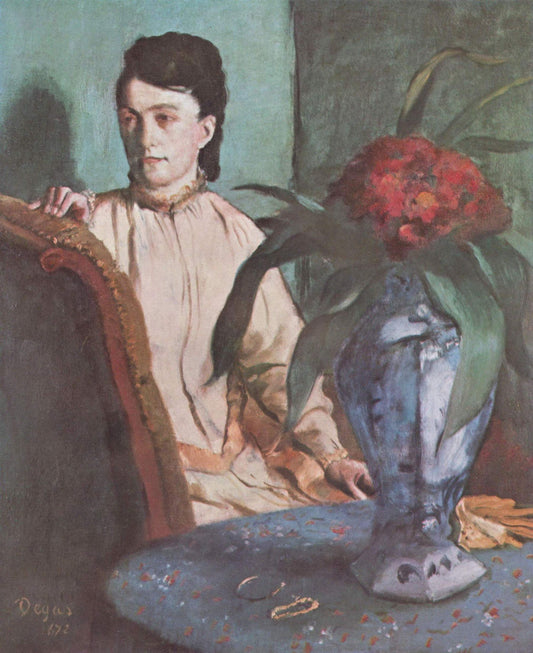 Portrait of a Woman with Vase