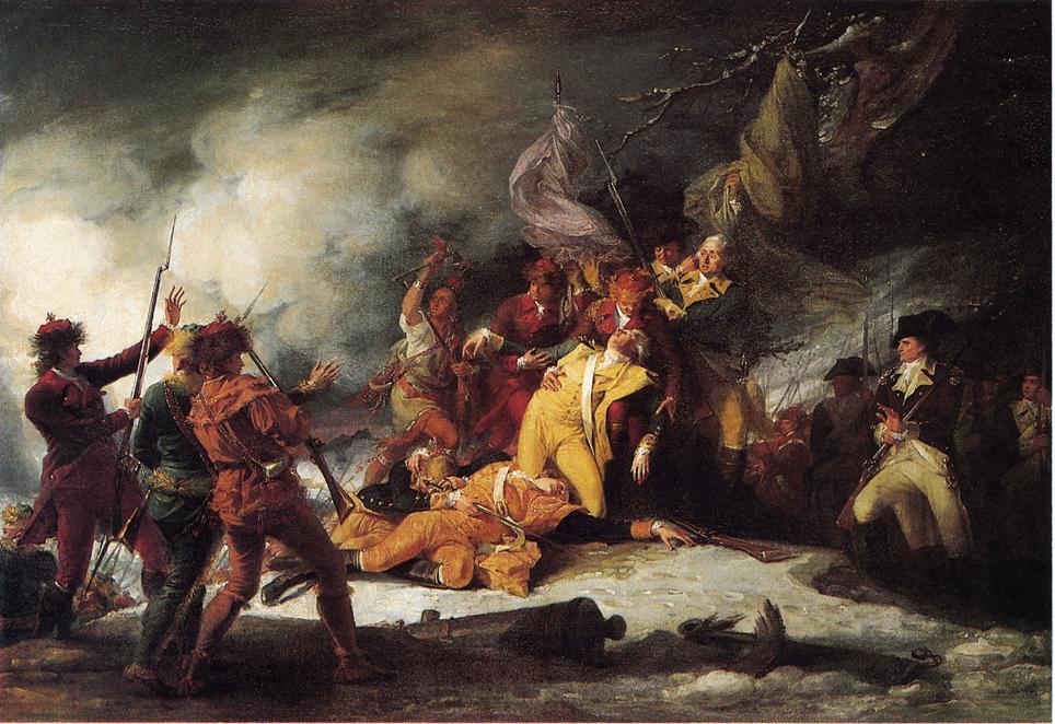 Death of General Montgomery in the Attack on Quebec