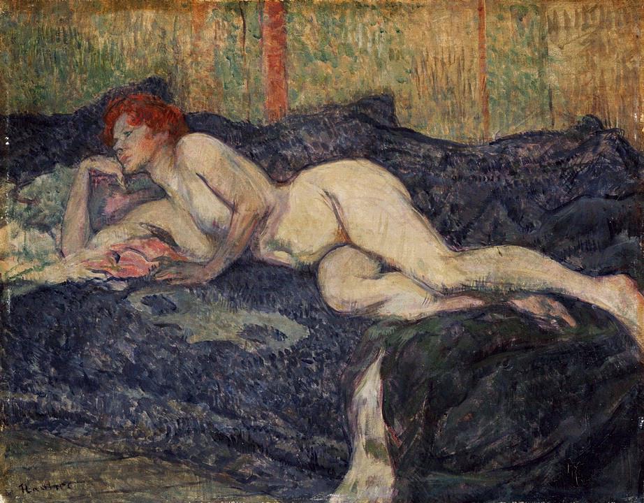 Reclining Nude Lautec