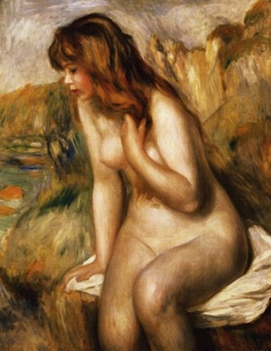 Bather on a Rock