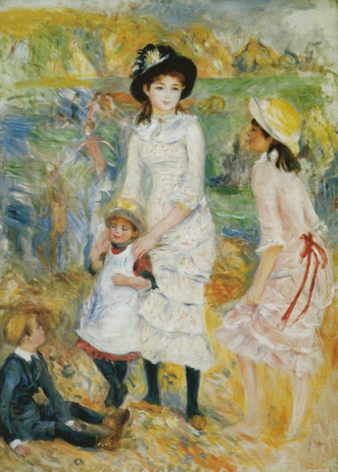 Children on the Seashore