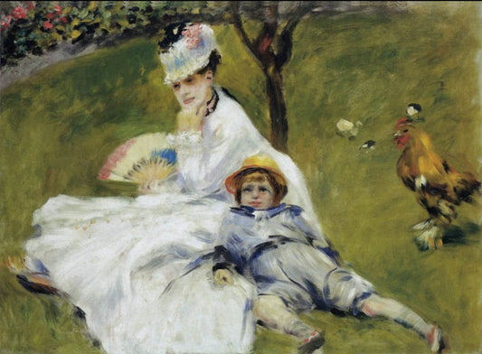 Madame Monet and Her Son