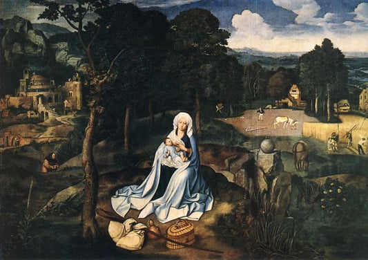 Rest During the Flight to Egypt