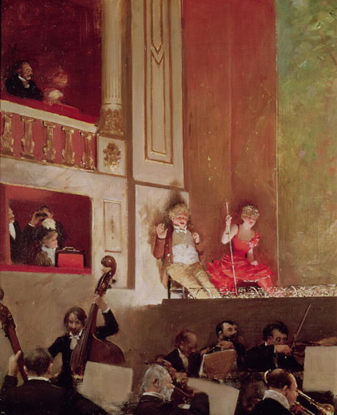 Revue at the Theatre des Varietes 1885