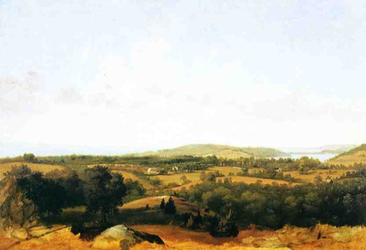 View of Narragansett Bay near Warwick, Rhode Island