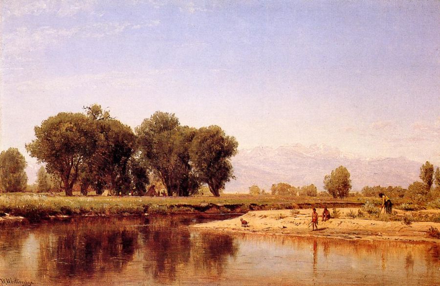 Indian Encampment on the Platte River II