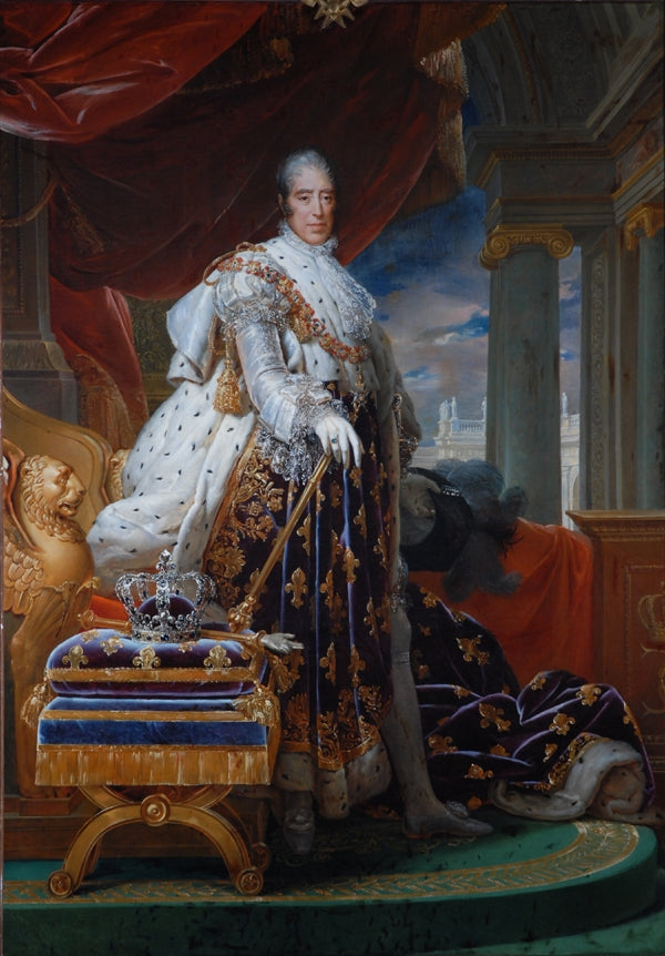 Charles X in his Coronation Robes