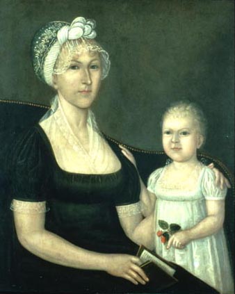 Mrs. Abraham White and Daughter Rose