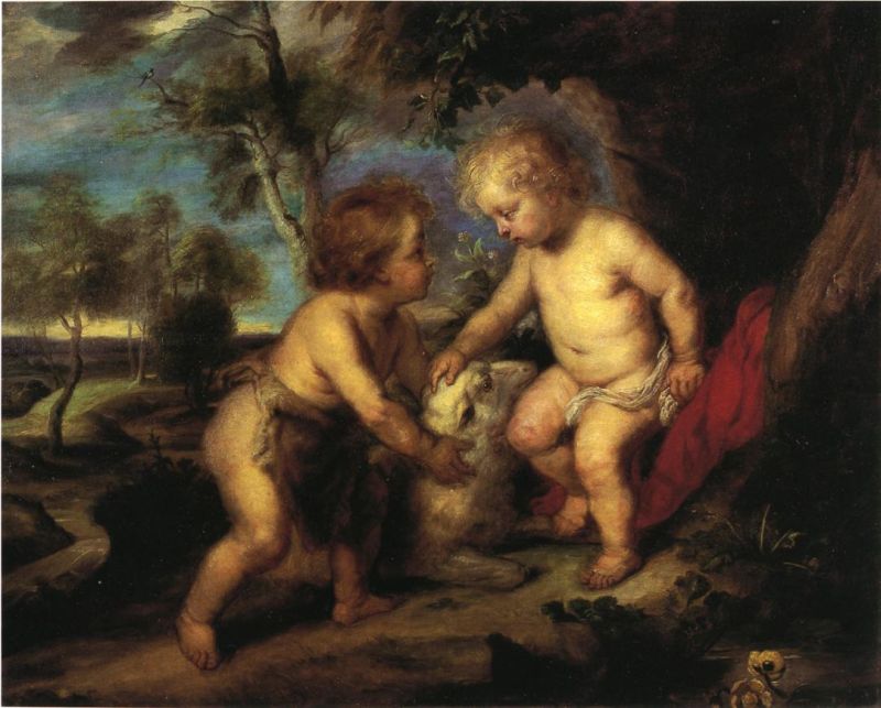 The Christ Child and the Infant St. John after Rubens