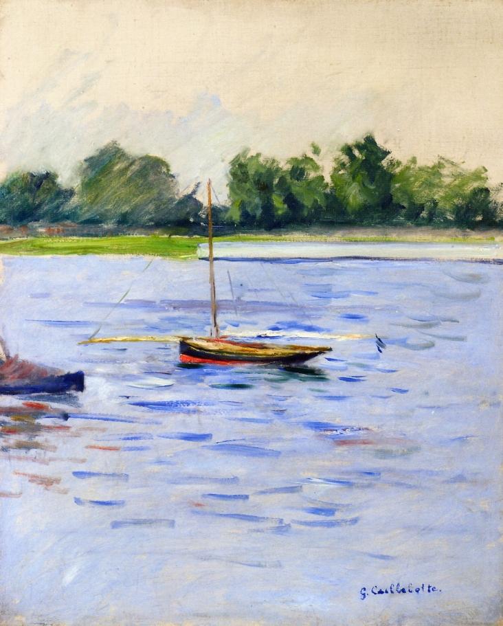 Sailing Boats on the Seine at Argenteuil