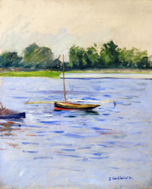 Sailing Boats on the Seine at Argenteuil